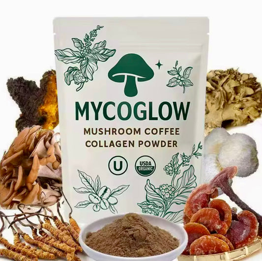 Mushroom Coffee Collagen Powder