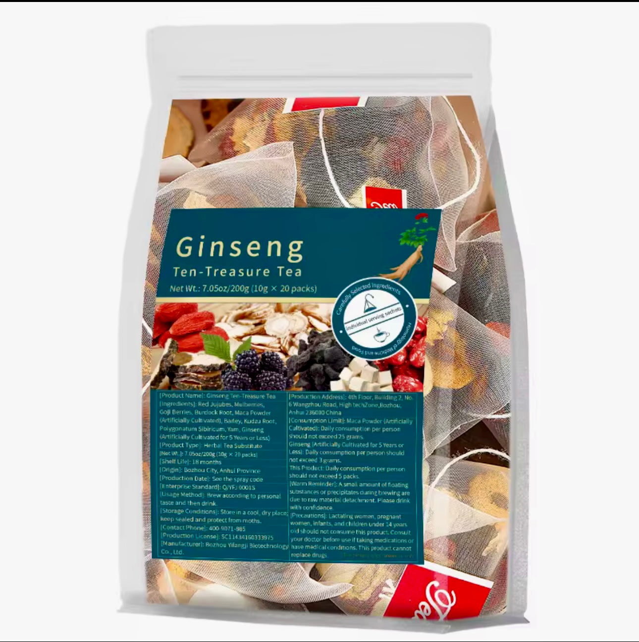Organic Ginseng tea